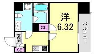 GrandiUtsuboParkの物件間取画像